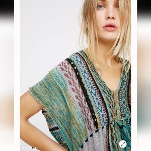 Moonlit Path Pullover M Free People